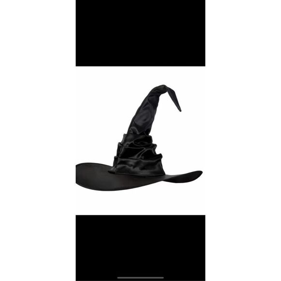 Black Witches /Wizard/grim-reaper hat . One size fits most. - Picture 4 of 6